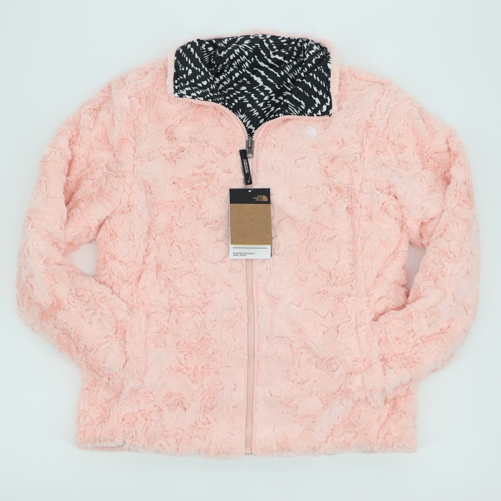 The North Face Youth 18 XL Girls Reversible Mossbud Jacket - Picture 10 of 13